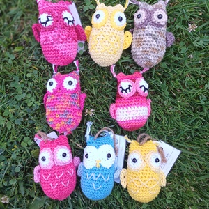 Amigurumi baglyok - játék & sport - plüssállat & játékfigura - bagoly - Meska.hu