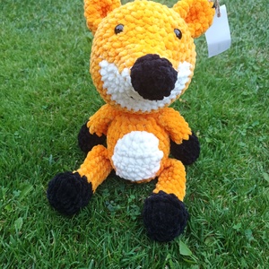 Vili az amigurumi róka - játék & sport - plüssállat & játékfigura - róka - Meska.hu