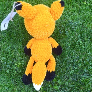 Vili az amigurumi róka - játék & sport - plüssállat & játékfigura - róka - Meska.hu