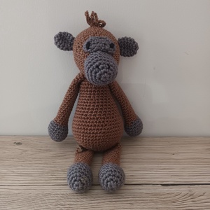 Amigurumi Kiki Majom, Játék & Sport, Plüssállat & Játékfigura, Más figura, Horgolás, MESKA