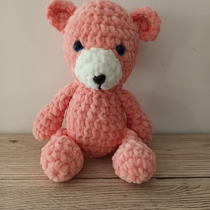 Amigurumi Rozinka Maci - játék & sport - plüssállat & játékfigura - maci - Meska.hu