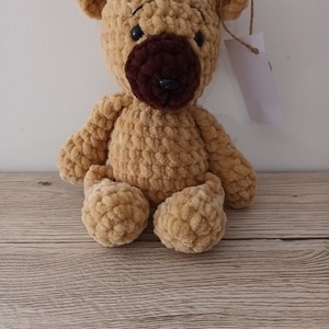 Amigurumi Brumi Maci - játék & sport - plüssállat & játékfigura - maci - Meska.hu