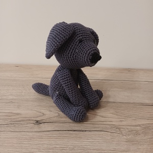 Buksi, az amigurumi kutya - játék & sport - plüssállat & játékfigura - kutya - Meska.hu