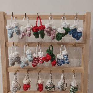 Horgolt mini kesztyűk, Otthon & Életmód, Dekoráció, Dísztárgy, Horgolás, MESKA