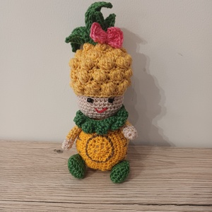 Amigurumi Ani, a horgolt ananász, Játék & Sport, Plüssállat & Játékfigura, Más figura, Horgolás, MESKA