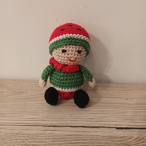 Amigurumi Dini, a horgolt dinnye - Meska.hu
