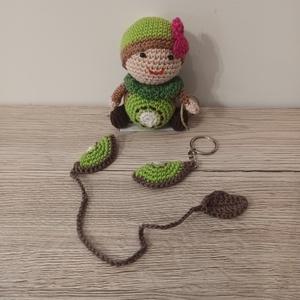 Amigurumi Kiki, a horgolt kivi - játék & sport - plüssállat & játékfigura - más figura - Meska.hu