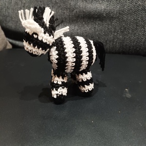 Amigurumi Zebra  - játék & sport - plüssállat & játékfigura - más figura - Meska.hu