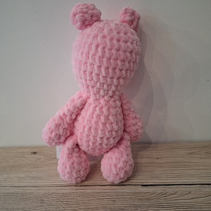 Amigurumi Pinky Maci - játék & sport - plüssállat & játékfigura - maci - Meska.hu