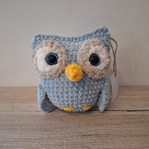 Plüss horgolt bagoly, Játék & Sport, Plüssállat & Játékfigura, Bagoly, Horgolás, MESKA