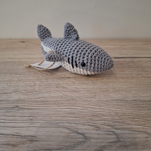 Amigurumi cápa, Játék & Sport, Plüssállat & Játékfigura, Hal, Horgolás, MESKA