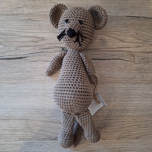 Cini, az amigurumi egér - játék & sport - plüssállat & játékfigura - egér - Meska.hu