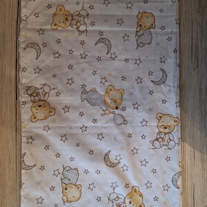 Kétoldalas babatakaró fehér - baba - mama - baba ágynemű - babatakaró, gyerek pléd - Meska.hu