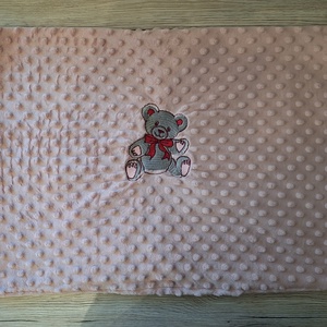 Kétoldalas babatakaró rózsaszín - baba - mama - baba ágynemű - babatakaró, gyerek pléd - Meska.hu