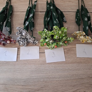 Nyári textil virágok - otthon & életmód - virágdekoráció - virágok - szálas virág - Meska.hu