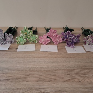 Nyári textil virágok  - otthon & életmód - virágdekoráció - virágok - szálas virág - Meska.hu