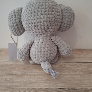 Trombita, az amigurumi elefánt - játék & sport - plüssállat & játékfigura - elefánt - Meska.hu