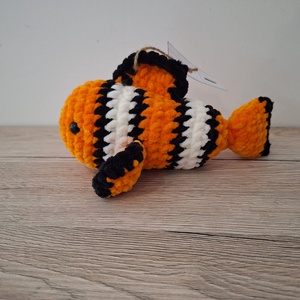 Bohóka, az amigurumi bohóchal - játék & sport - plüssállat & játékfigura - hal - Meska.hu