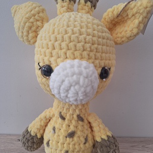 Amigurumi zsiráf - játék & sport - plüssállat & játékfigura - zsiráf - Meska.hu