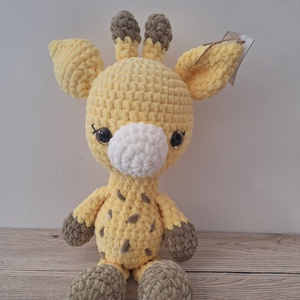 Amigurumi zsiráf - Meska.hu