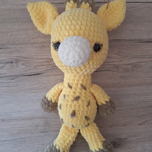 Amigurumi zsiráf - játék & sport - plüssállat & játékfigura - zsiráf - Meska.hu