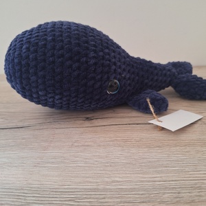 Amigurumi bálna - Meska.hu