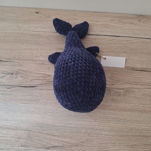 Amigurumi bálna - játék & sport - plüssállat & játékfigura - delfin, bálna - Meska.hu