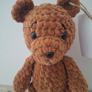 Amigurumi Barna Maci - játék & sport - plüssállat & játékfigura - maci - Meska.hu