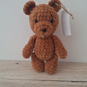 Amigurumi Barna Maci - Meska.hu