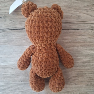 Amigurumi Barna Maci - játék & sport - plüssállat & játékfigura - maci - Meska.hu