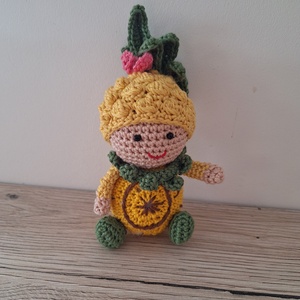 Amigurumi Ani, a horgolt ananász - Meska.hu