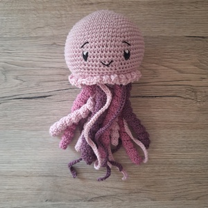 Amigurumi medúza Mimi - Meska.hu