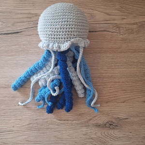 Amigurumi medúza Momó - játék & sport - plüssállat & játékfigura - más figura - Meska.hu