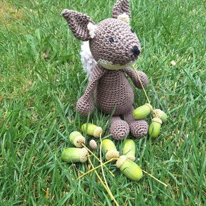Móki, az amigurumi barna mókus - Meska.hu