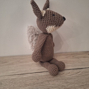 Móki, az amigurumi barna mókus - játék & sport - plüssállat & játékfigura - más figura - Meska.hu