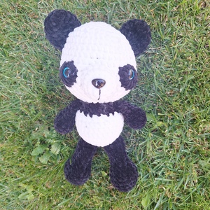 Panni, az amigurumi panda - játék & sport - plüssállat & játékfigura - más figura - Meska.hu