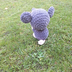 Amigurumi plüss egér - játék & sport - plüssállat & játékfigura - egér - Meska.hu