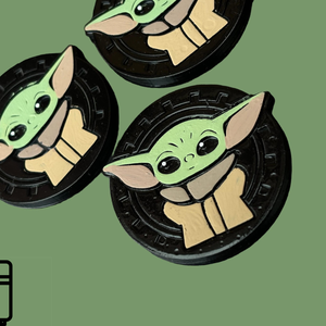 Baby Yoda mágnes , Otthon & Életmód, Konyhafelszerelés, tálalás, Konyhai dekoráció, Hűtőmágnes, Mindenmás, MESKA
