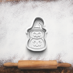 Kétarcú Hallowen forma, Otthon & Életmód, Dekoráció, Halloween, Halloweeni sütikiszúrók, , MESKA