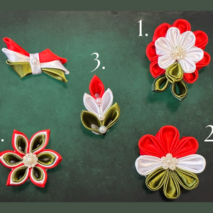 Selyem kokárda - Meska.hu