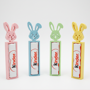 Nyuszi csokitartó, Ünnepi díszek, dekorációk, Húsvéti díszek és dekorációk, Húsvéti ajándékátadó, Mindenmás, MESKA