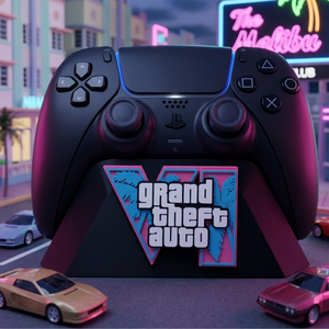PS5 Controller Stand - GTA VI - Meska.hu