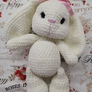 Pihe-puha horgolt húsvéti nyuszi ??, Játék & Sport, Plüssállat & Játékfigura, Nyuszi, Horgolás, MESKA