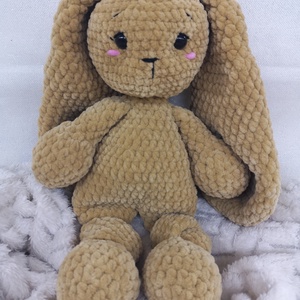 Puha, ölelhető horgolt nyuszi plüss � a tökéletes húsvéti ajándék � - játék & sport - plüssállat & játékfigura - nyuszi - Meska.hu