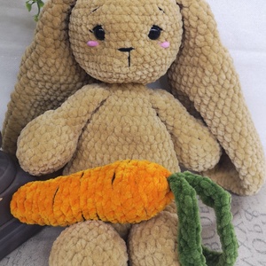 Puha, ölelhető horgolt nyuszi plüss � a tökéletes húsvéti ajándék ?, Játék & Sport, Plüssállat & Játékfigura, Nyuszi, Horgolás, MESKA