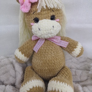 Pihe-puha horgolt lovacska ???, Játék & Sport, Plüssállat & Játékfigura, Ló, Horgolás, MESKA