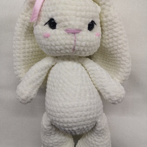 Pihe-puha horgolt húsvéti nyuszi �� - játék & sport - plüssállat & játékfigura - nyuszi - Meska.hu