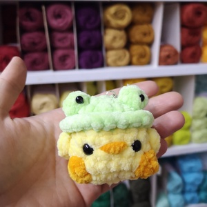 Cuki csibés kulcstartó  - táska & tok - kulcstartó & táskadísz - kulcstartó - Meska.hu