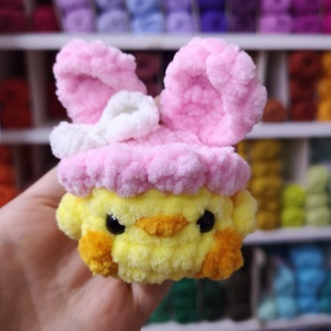 Cuki csibés kulcstartó  - Meska.hu