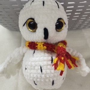 Horgolt Hedvig figura Harry Potter rajongóknak! �  - játék & sport - plüssállat & játékfigura - bagoly - Meska.hu